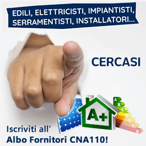 Albo Fornitori CNA110 - Iscriviti!