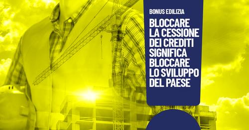 Superbonus, allarme CNA su blocco cessione crediti. Rischio fallimento imprese Superbonus, allarme CNA su blocco cessione crediti. Rischio fallimento imprese