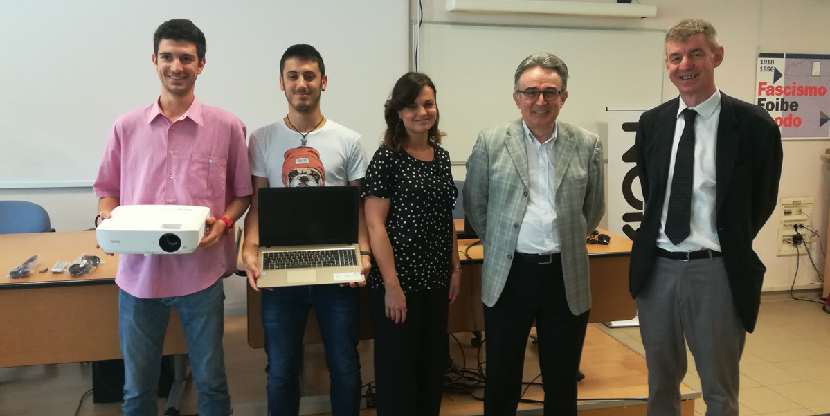CNA dona pc e videoproiettore agli studenti del Gobetti di Scandiano CNA dona pc e videoproiettore agli studenti del Gobetti di Scandiano