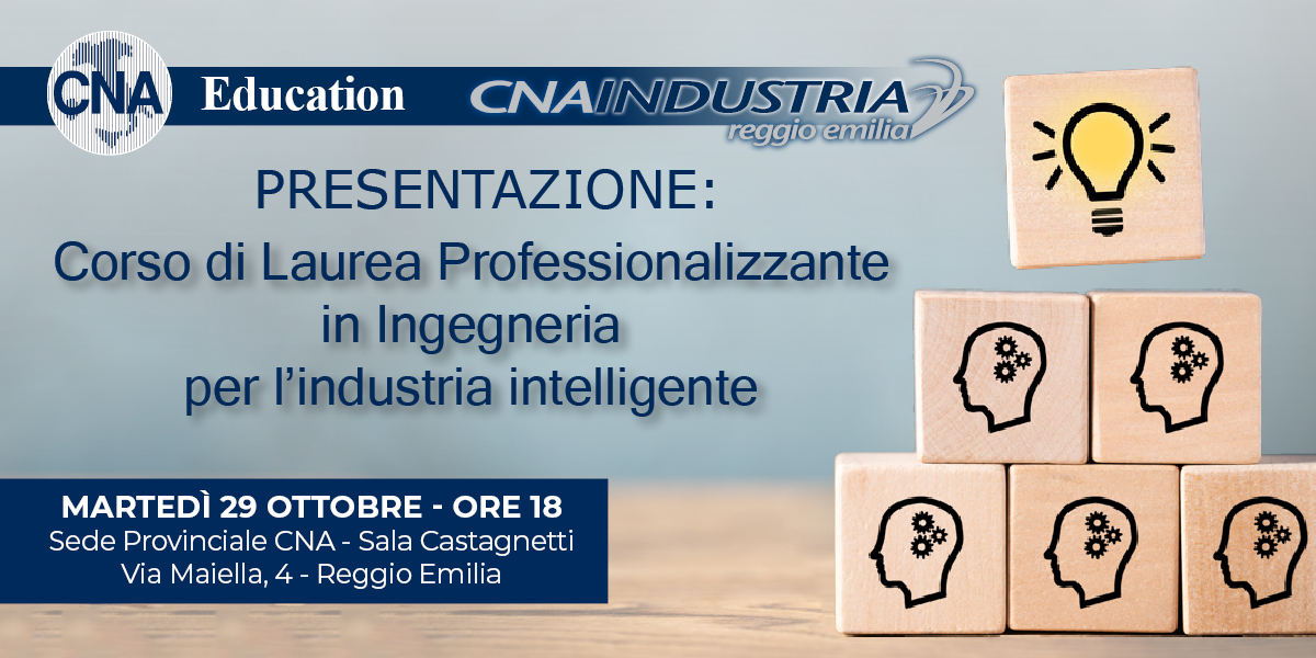 Presentazione Laurea Unimore Ing. per Industria Intelligente Presentazione Laurea Unimore Ing. per Industria Intelligente