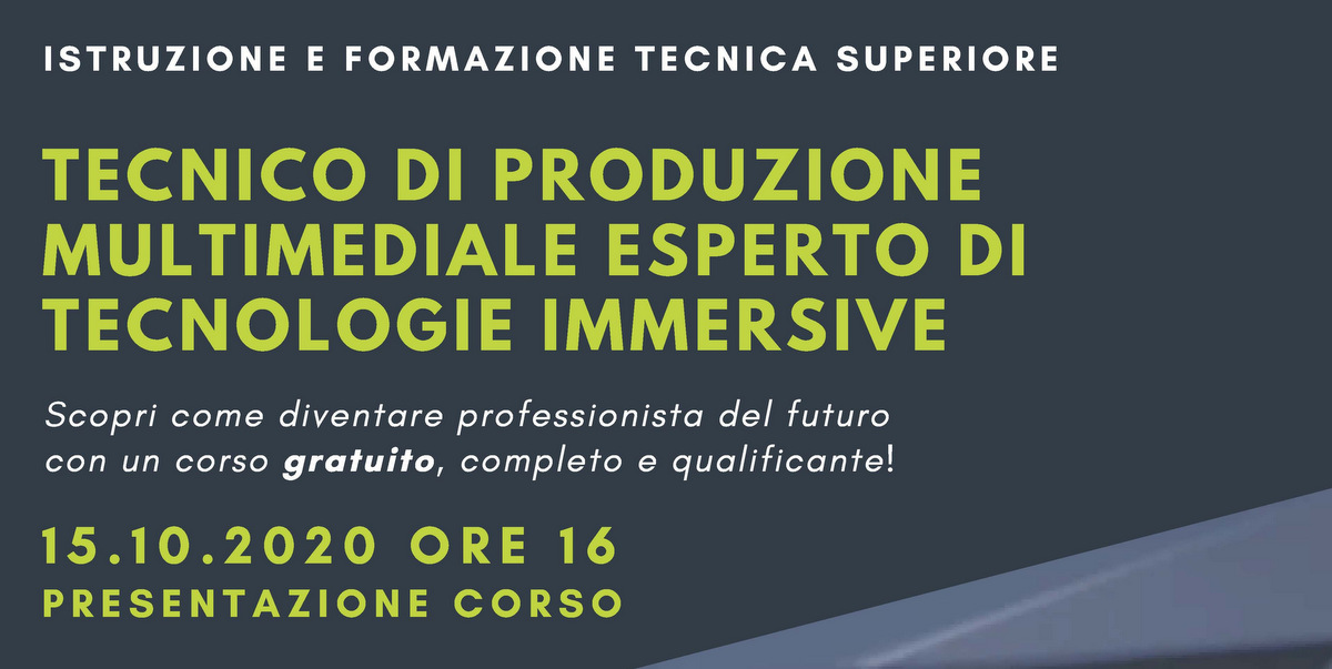 Tecnico di produzione multimediale: corso post diploma di Ecipar con sbocchi occupazionali Tecnico di produzione multimediale: corso post diploma di Ecipar con sbocchi occupazionali